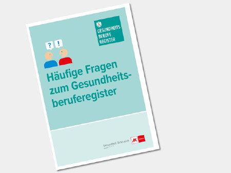 Häufige Fragen zum Gesundheitsberuferegister